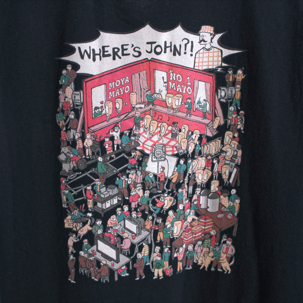 Where is John?